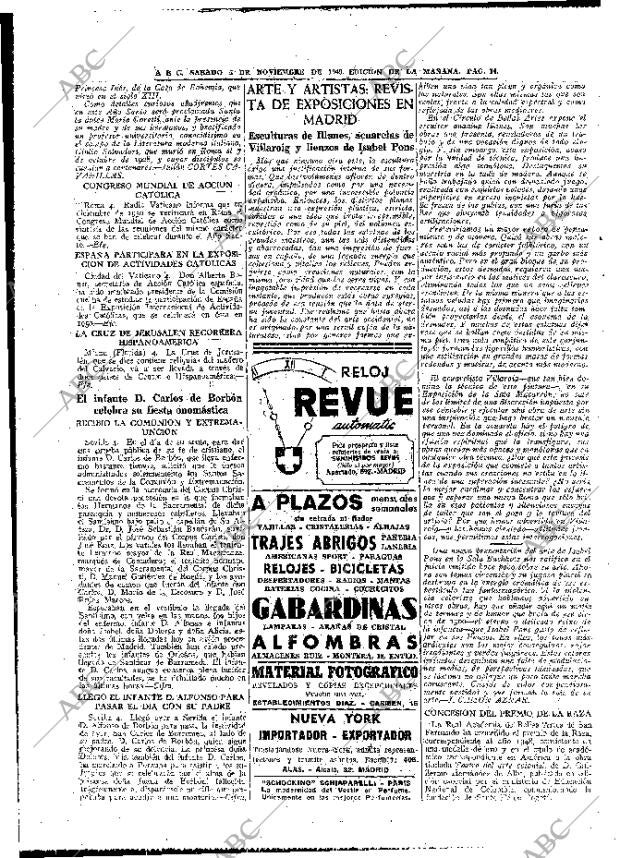 ABC MADRID 05-11-1949 página 14