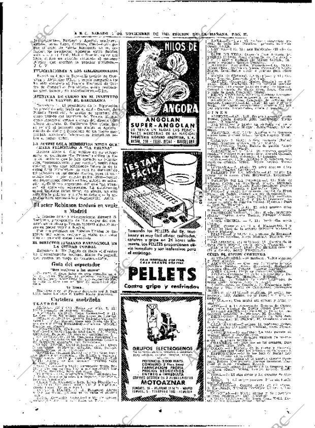 ABC MADRID 05-11-1949 página 22