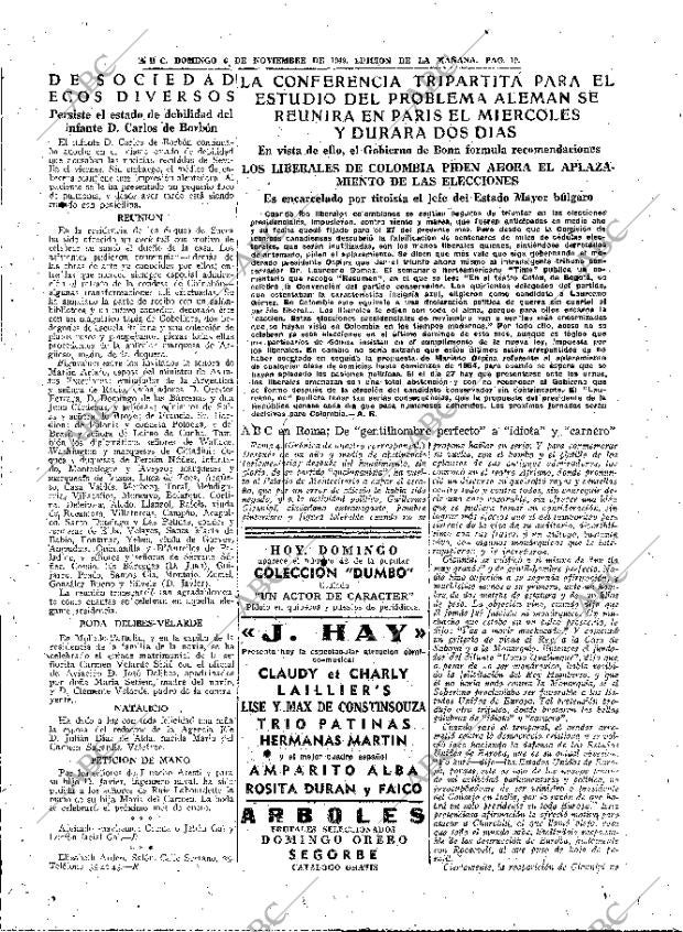 ABC MADRID 06-11-1949 página 19