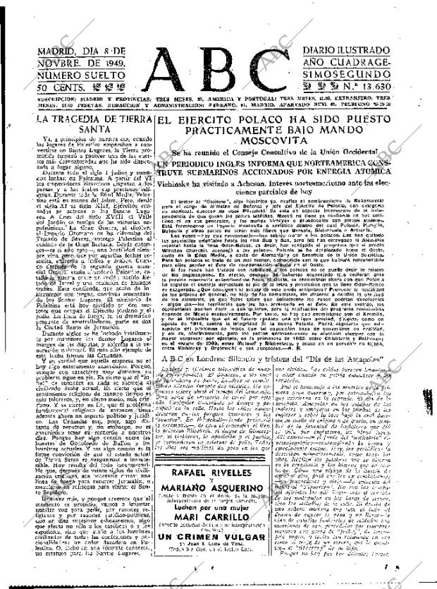 ABC MADRID 08-11-1949 página 15