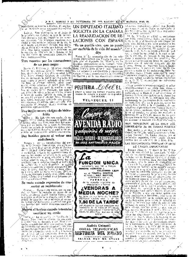 ABC MADRID 08-11-1949 página 20