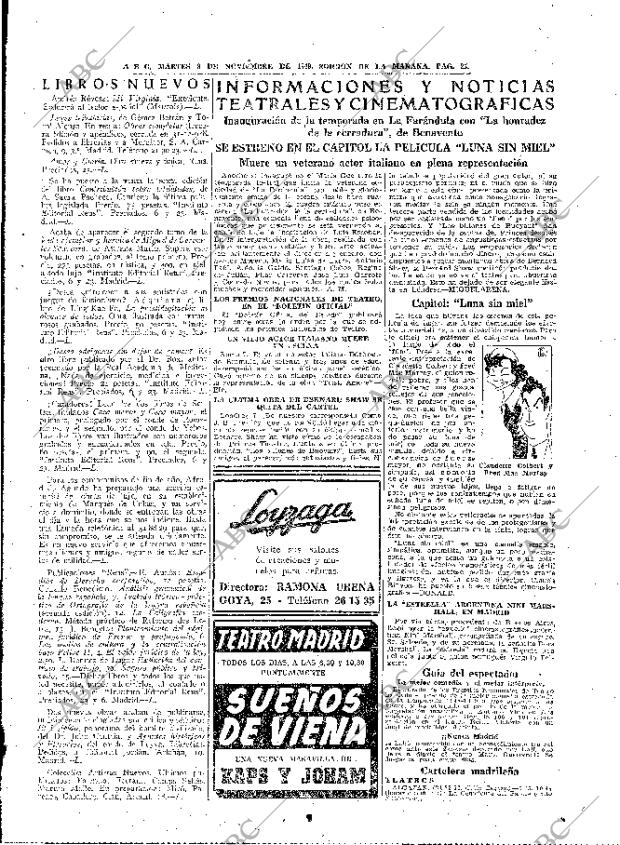ABC MADRID 08-11-1949 página 25