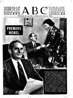 ABC MADRID 09-11-1949 página 1