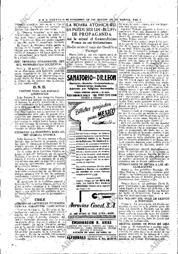 ABC MADRID 10-11-1949 página 17