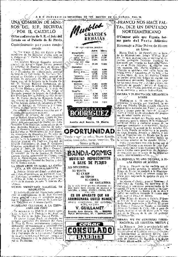 ABC MADRID 10-11-1949 página 18