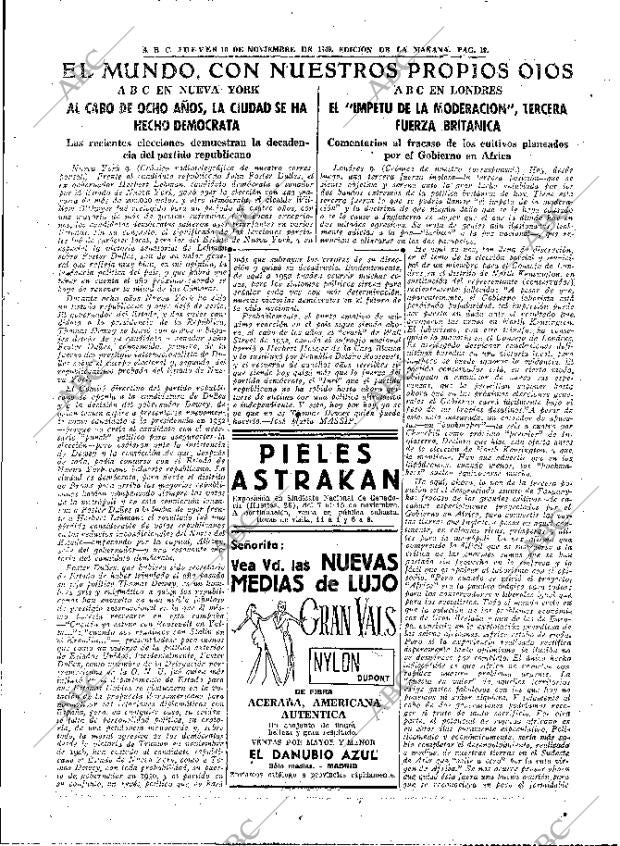 ABC MADRID 10-11-1949 página 19