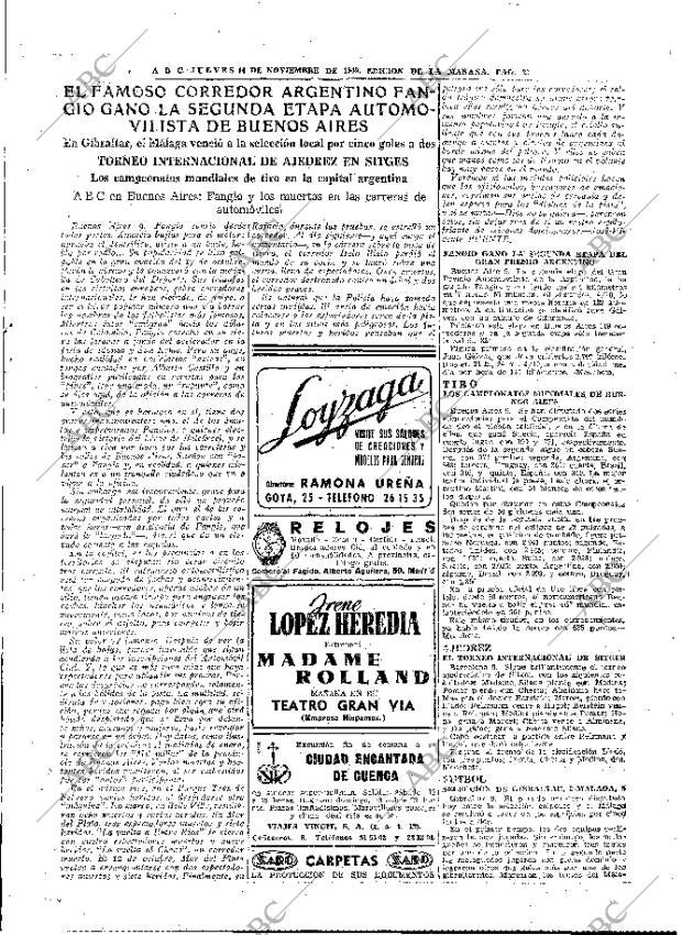 ABC MADRID 10-11-1949 página 29