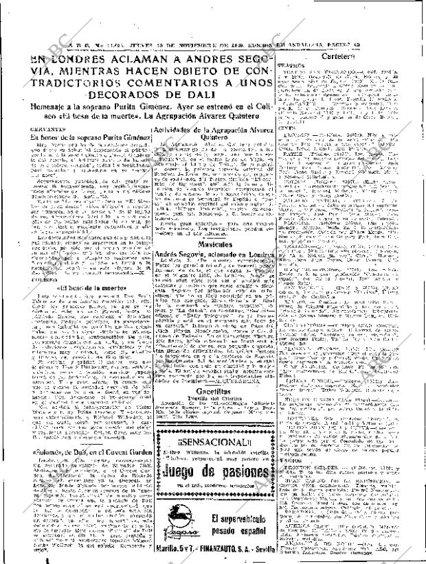 ABC SEVILLA 10-11-1949 página 12