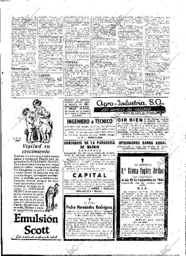ABC MADRID 11-11-1949 página 23