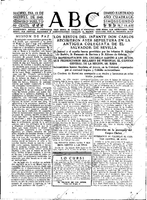 ABC MADRID 13-11-1949 página 15