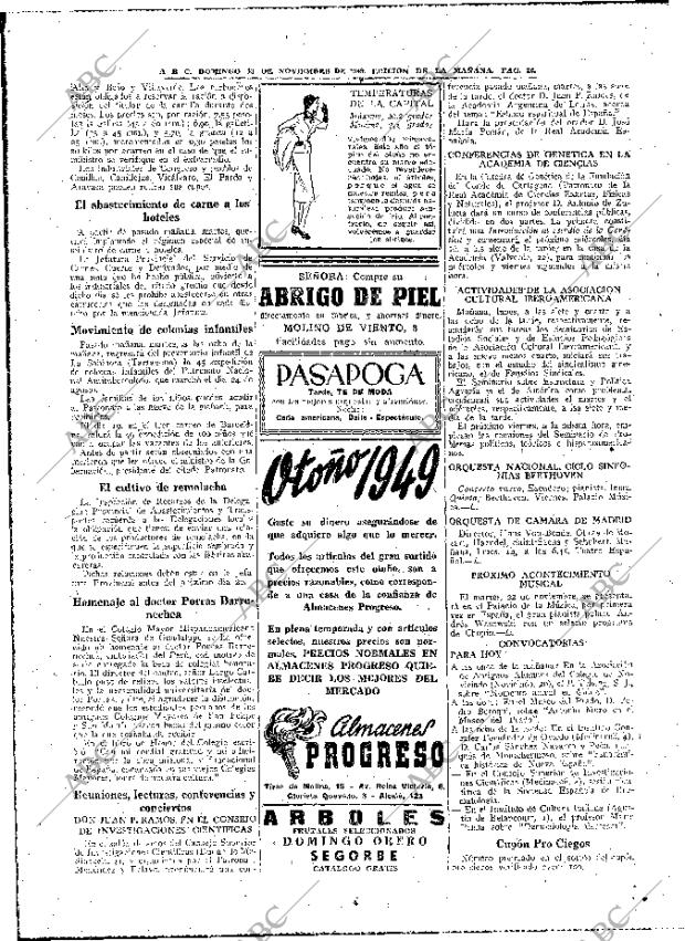 ABC MADRID 13-11-1949 página 22