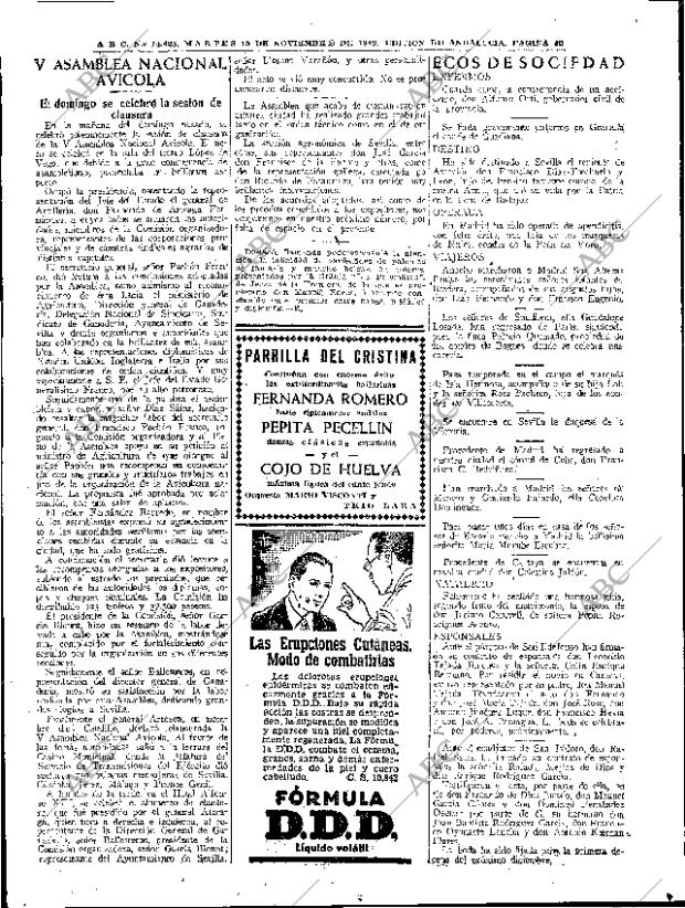 ABC SEVILLA 15-11-1949 página 12