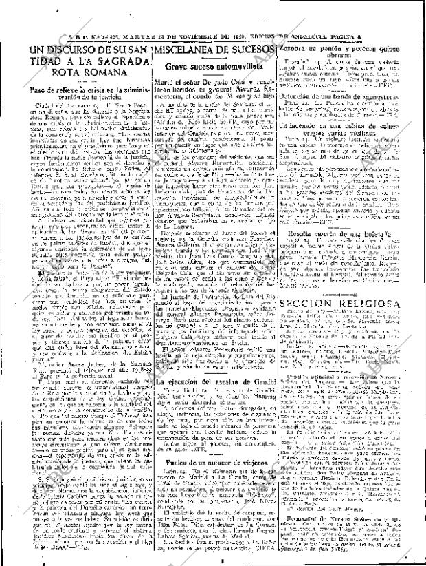 ABC SEVILLA 15-11-1949 página 8