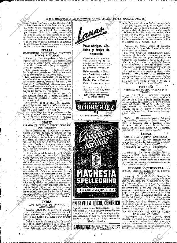 ABC MADRID 16-11-1949 página 10