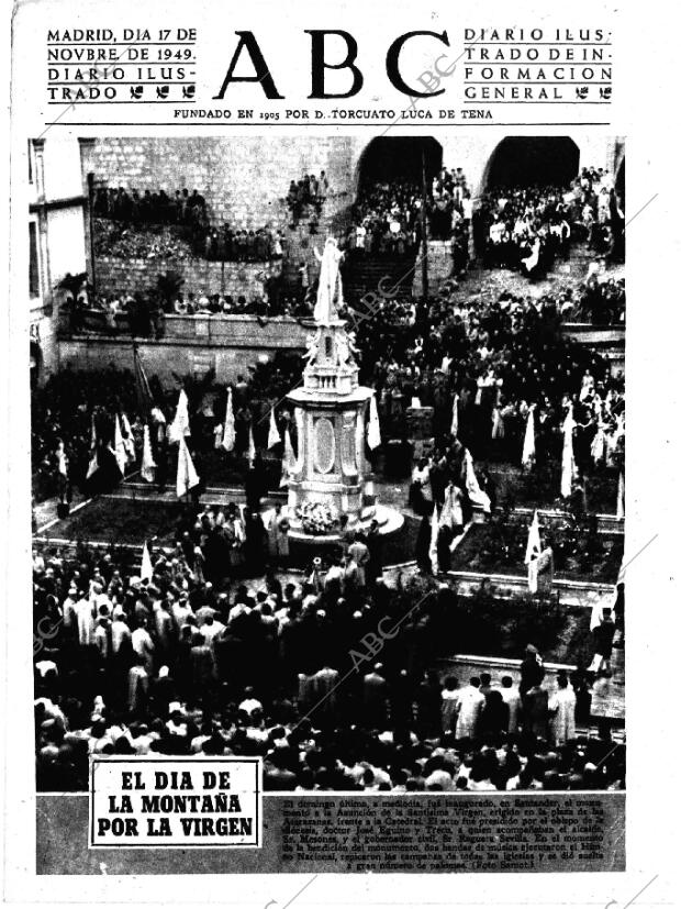 ABC MADRID 17-11-1949 página 1