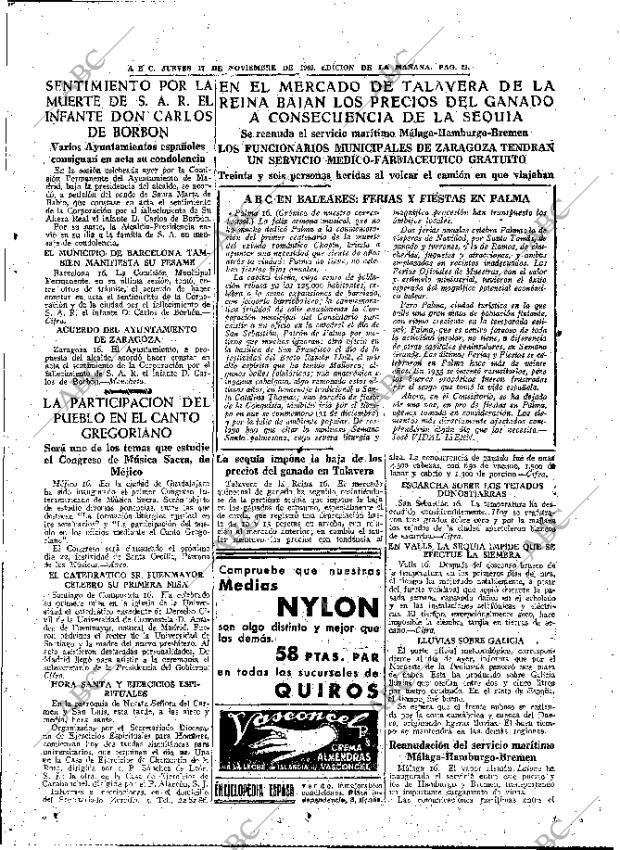 ABC MADRID 17-11-1949 página 23
