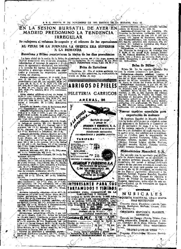 ABC MADRID 17-11-1949 página 25