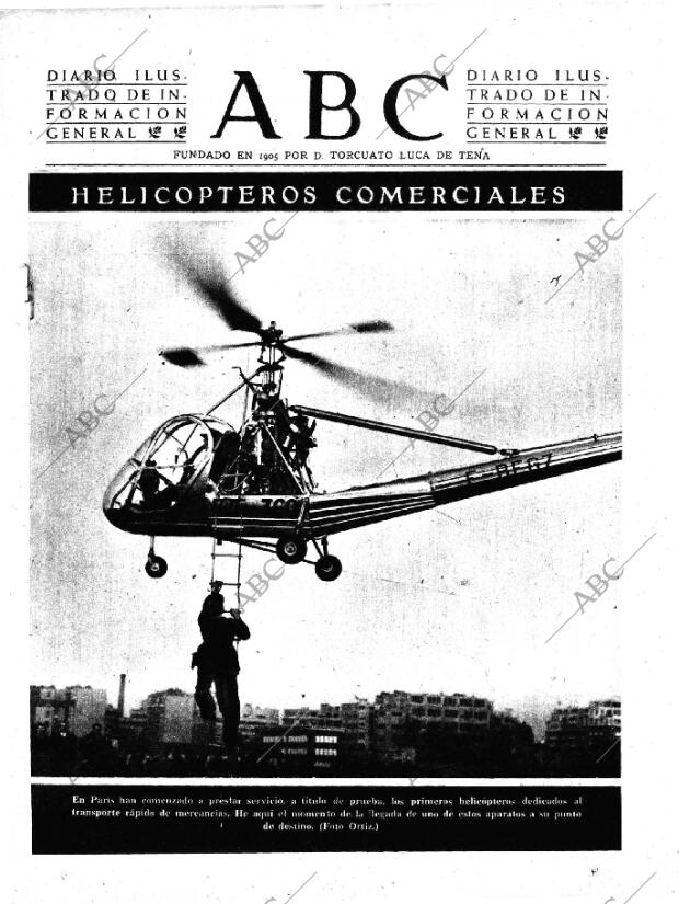 ABC MADRID 19-11-1949 página 1