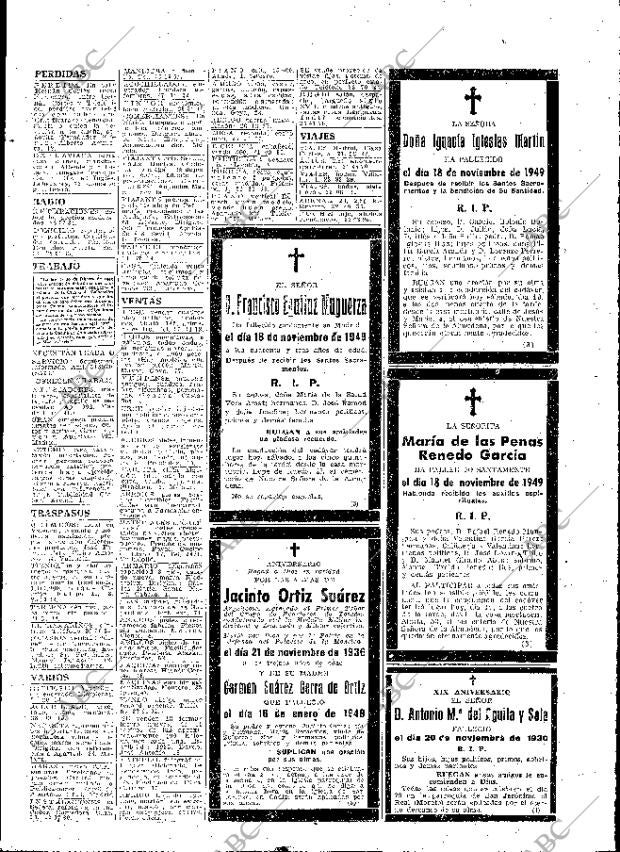ABC MADRID 19-11-1949 página 25