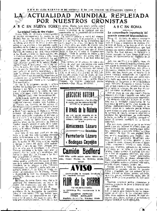 ABC SEVILLA 19-11-1949 página 7