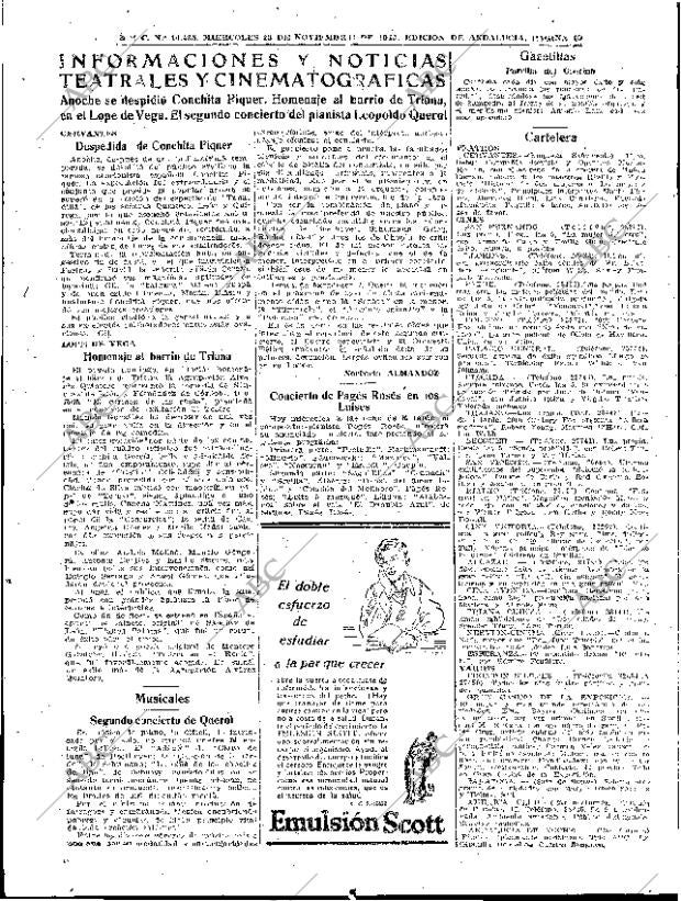 ABC SEVILLA 23-11-1949 página 10