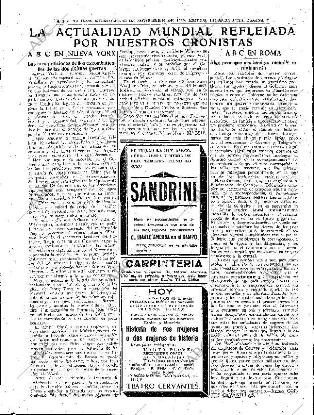 ABC SEVILLA 23-11-1949 página 7