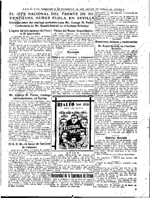 ABC SEVILLA 23-11-1949 página 9