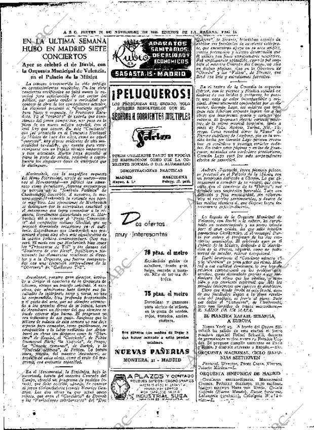 ABC MADRID 24-11-1949 página 16