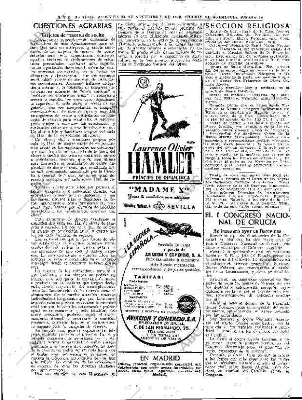 ABC SEVILLA 24-11-1949 página 10