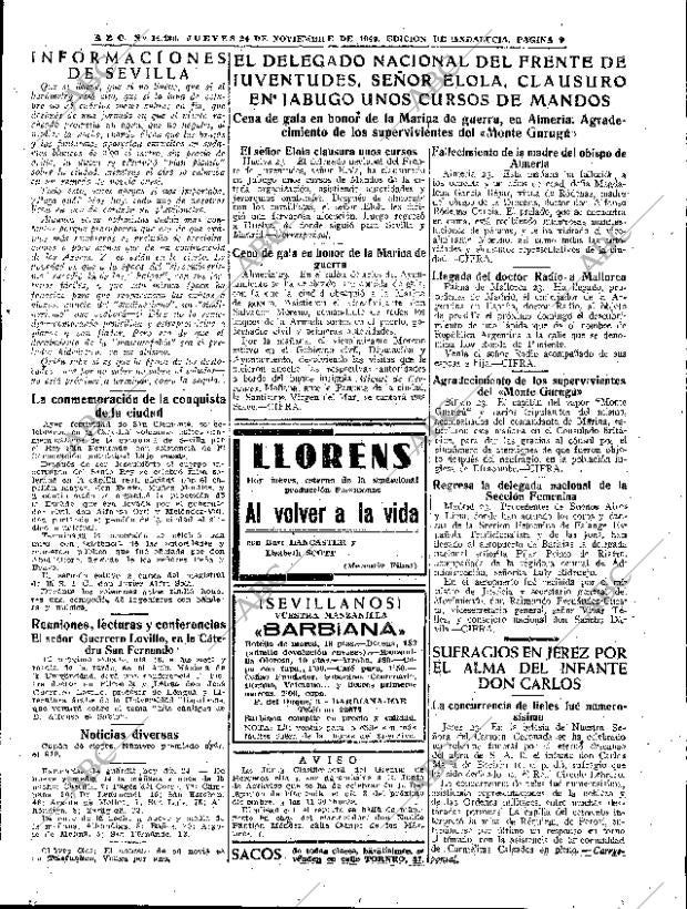ABC SEVILLA 24-11-1949 página 9