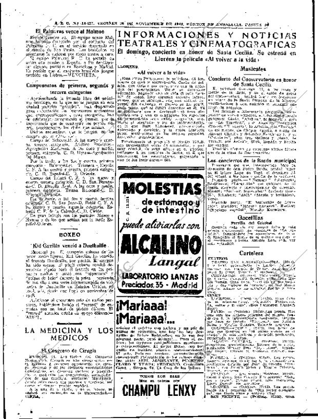 ABC SEVILLA 25-11-1949 página 12