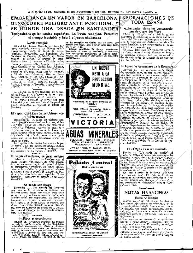 ABC SEVILLA 25-11-1949 página 8