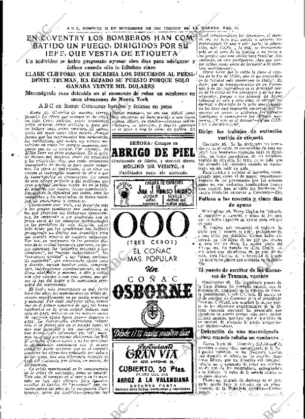ABC MADRID 27-11-1949 página 21