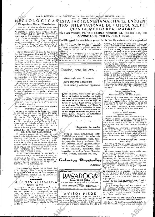 ABC MADRID 27-11-1949 página 25