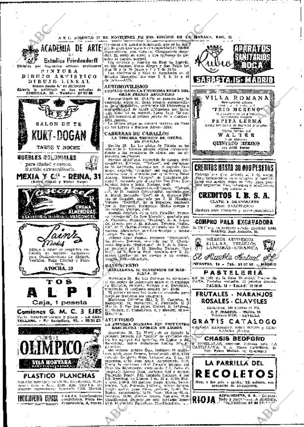 ABC MADRID 27-11-1949 página 26