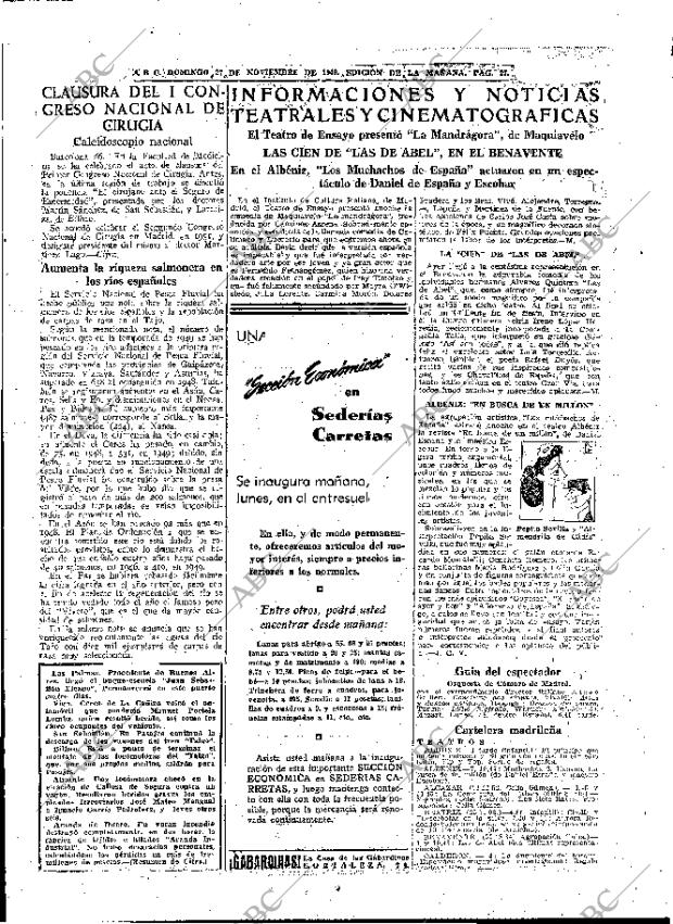 ABC MADRID 27-11-1949 página 27