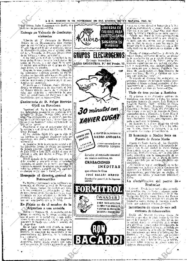 ABC MADRID 29-11-1949 página 20