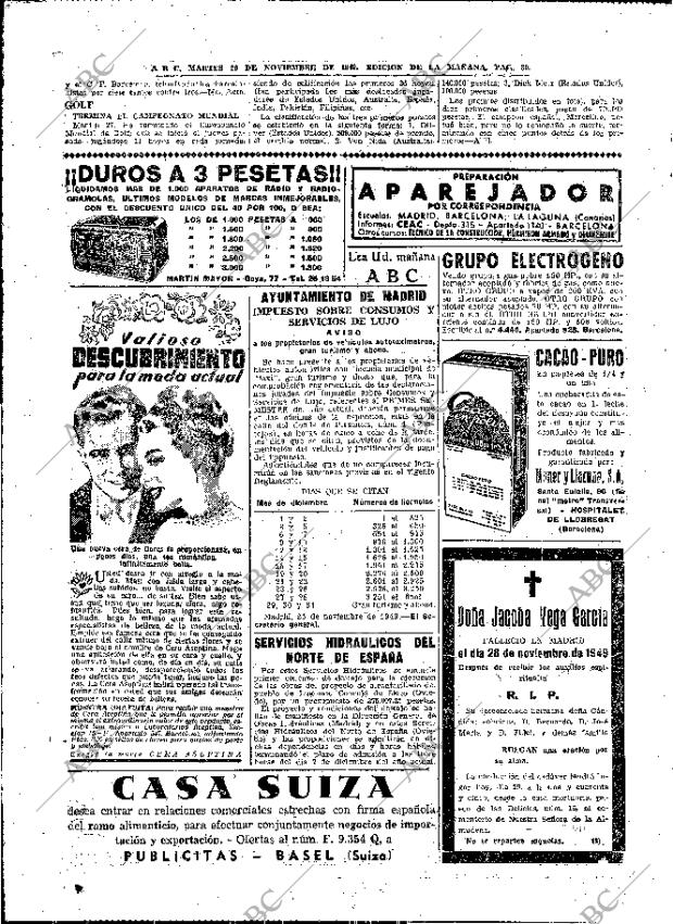 ABC MADRID 29-11-1949 página 30