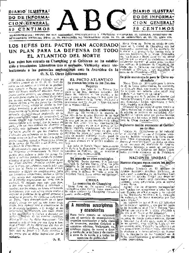 ABC SEVILLA 30-11-1949 página 3