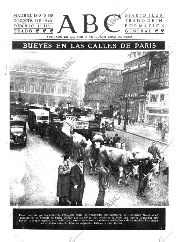 ABC MADRID 02-12-1949 página 1