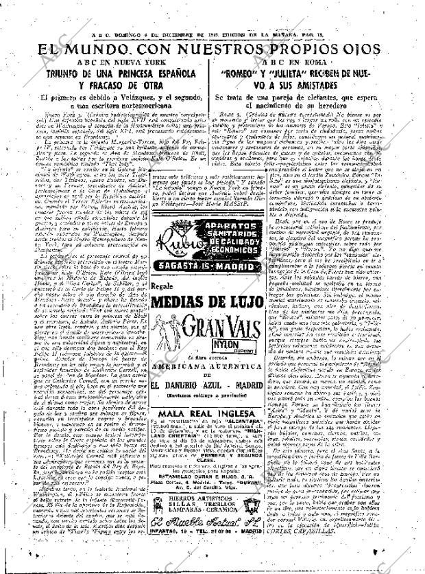 ABC MADRID 04-12-1949 página 19