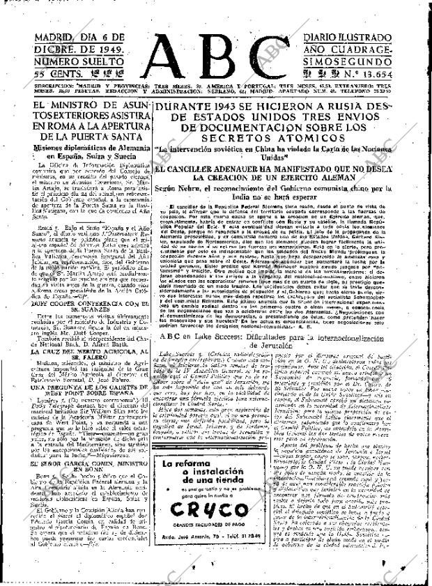 ABC MADRID 06-12-1949 página 15