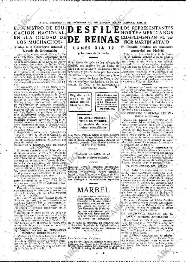 ABC MADRID 11-12-1949 página 18