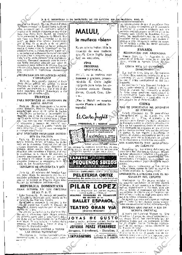 ABC MADRID 14-12-1949 página 17