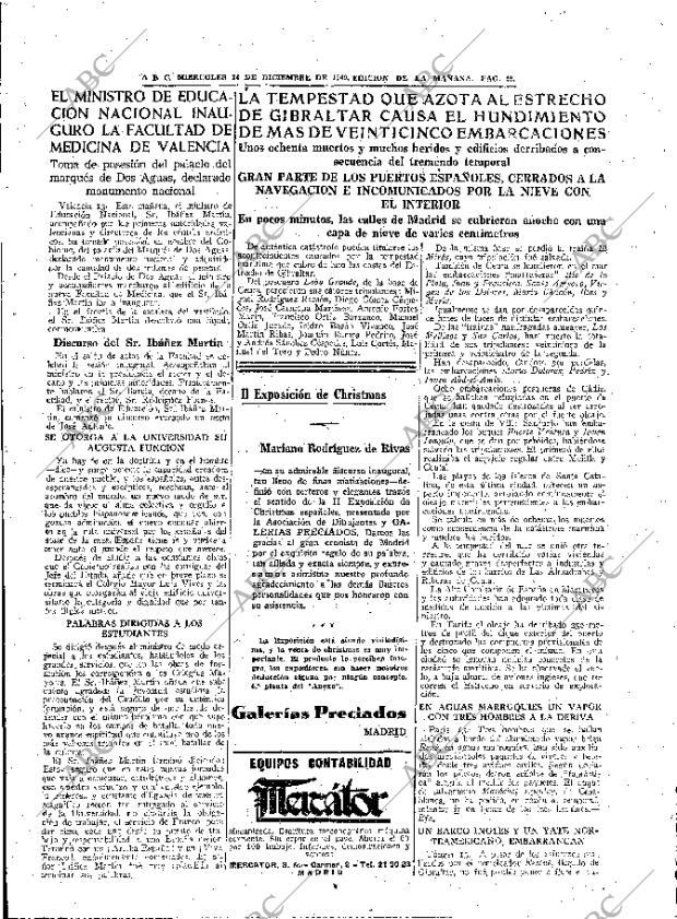 ABC MADRID 14-12-1949 página 19