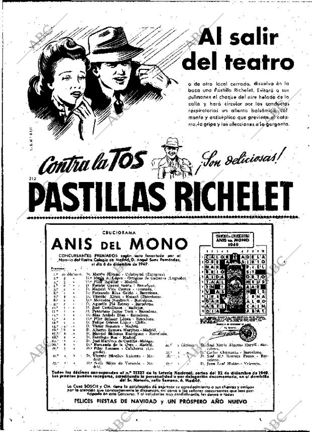 ABC MADRID 14-12-1949 página 4