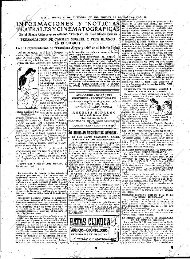 ABC MADRID 15-12-1949 página 27