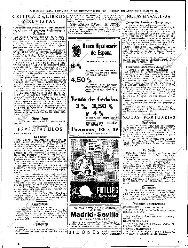 ABC SEVILLA 15-12-1949 página 16