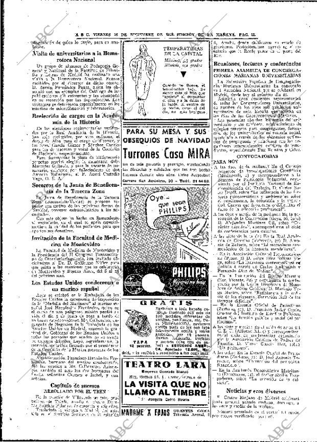 ABC MADRID 16-12-1949 página 22