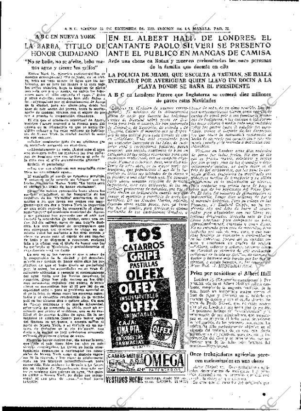 ABC MADRID 16-12-1949 página 25